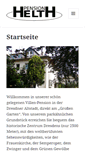 Mobile Screenshot of pension-helth.de